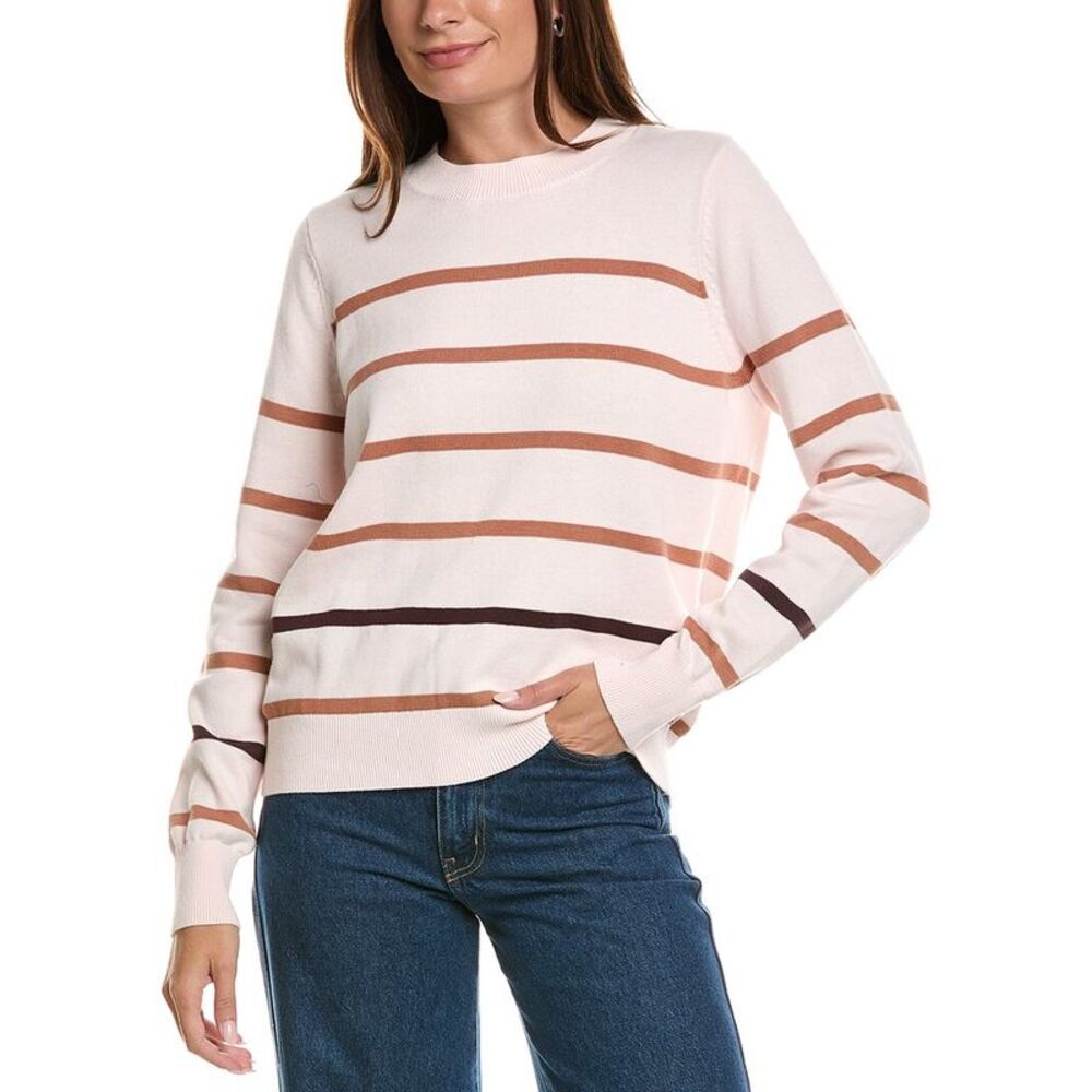 Wispr Womens  Camo V-Neck Silk-Blend Sweater